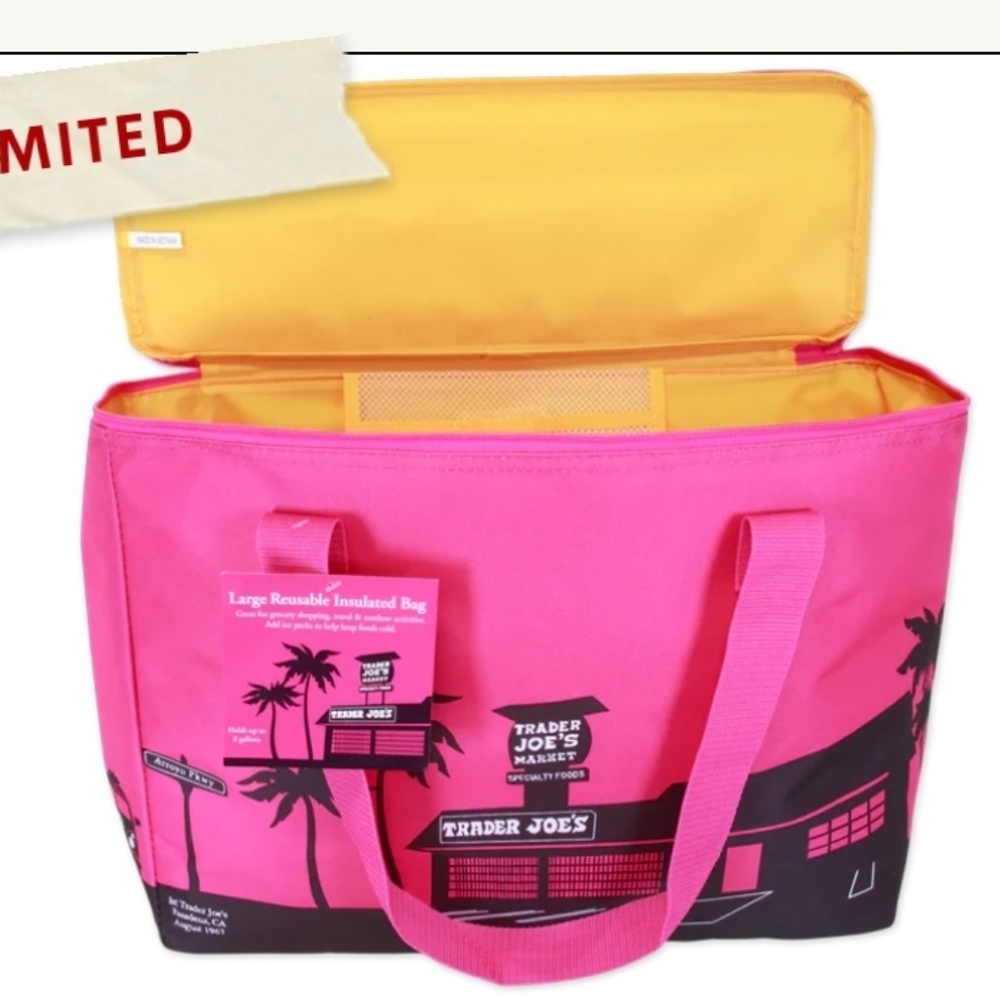 NWT - Limited Edition Trader Joe's Cooler Bag